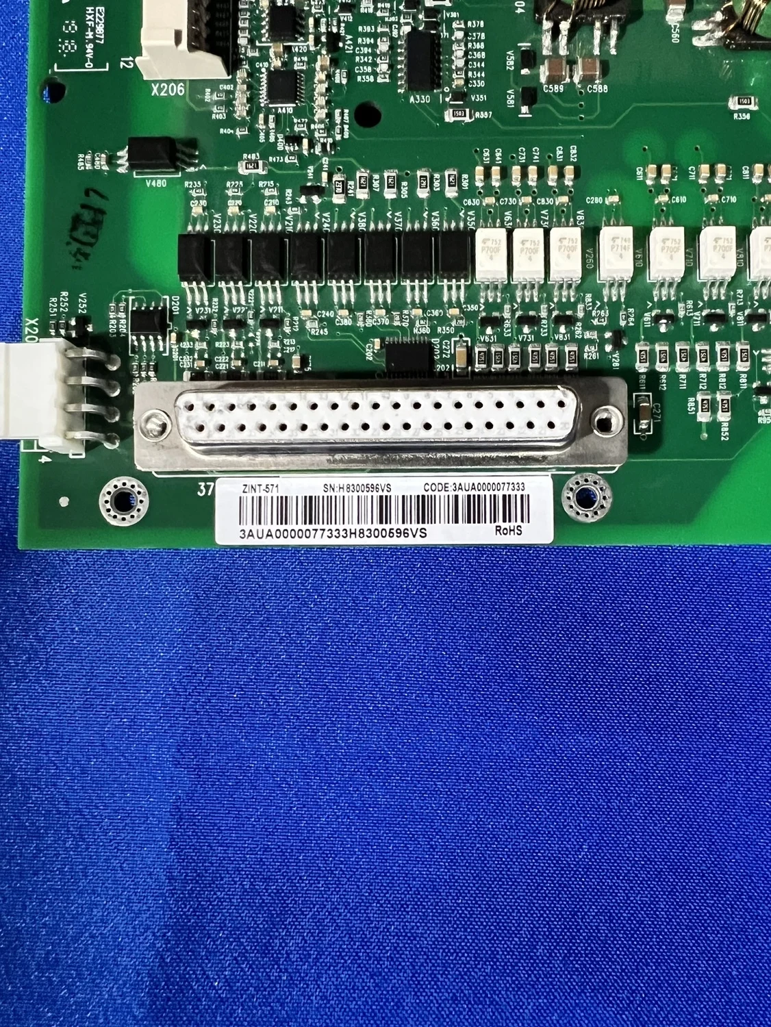 Разборка инвертора ABB ACS880-01-145A-3 серии ZINT-571 плата питания драйвера 3ABD 00037602