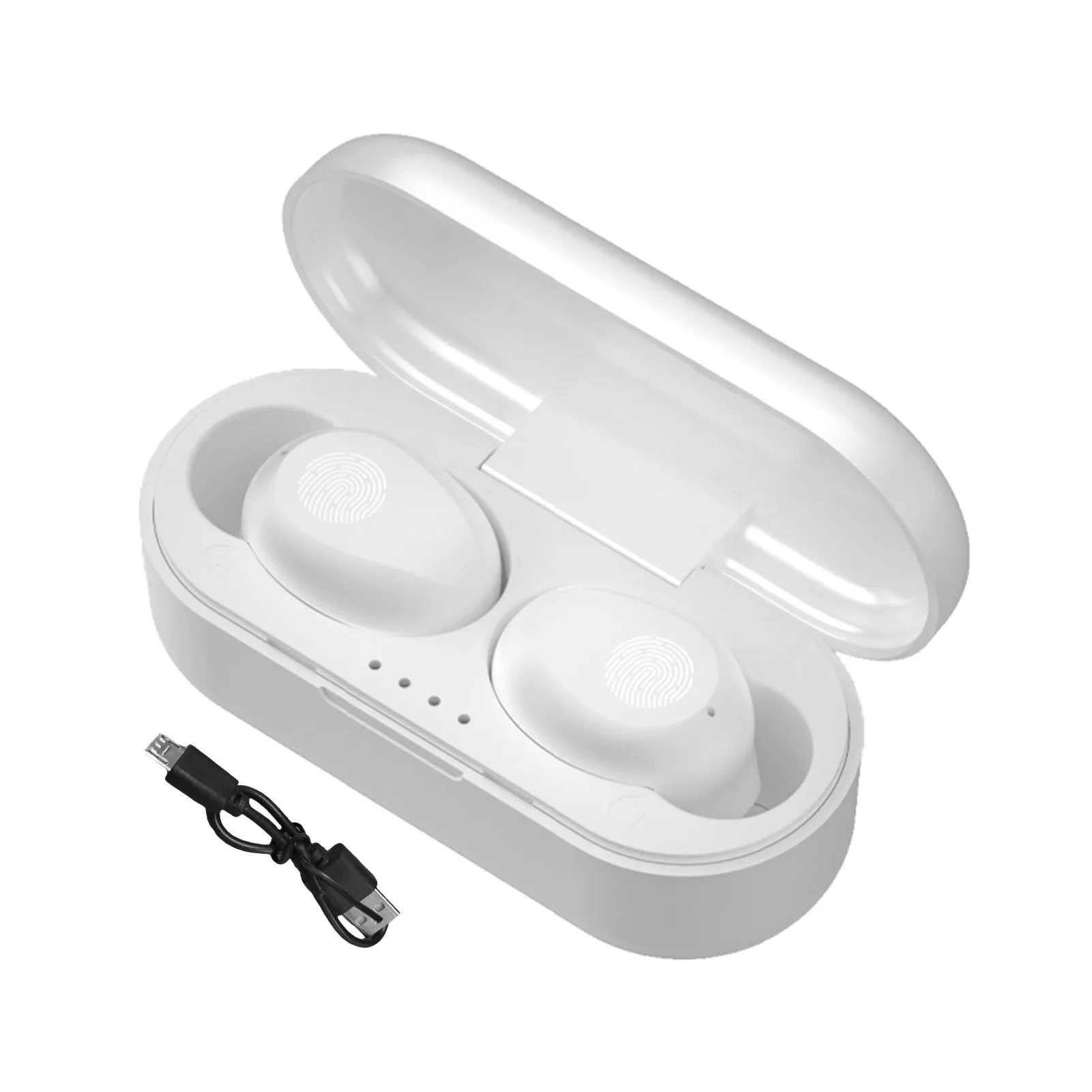 

F9 мини беспроводные наушники bluetooth наушники спортивные наушники шумоподавление сенсорное управление с зарядным чехлом 200 мАч