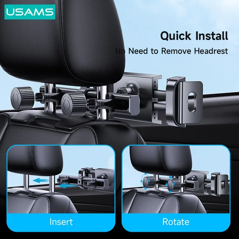 USAMS Автомобильное заднее сиденье Держатель телефона для планшета Ленивый