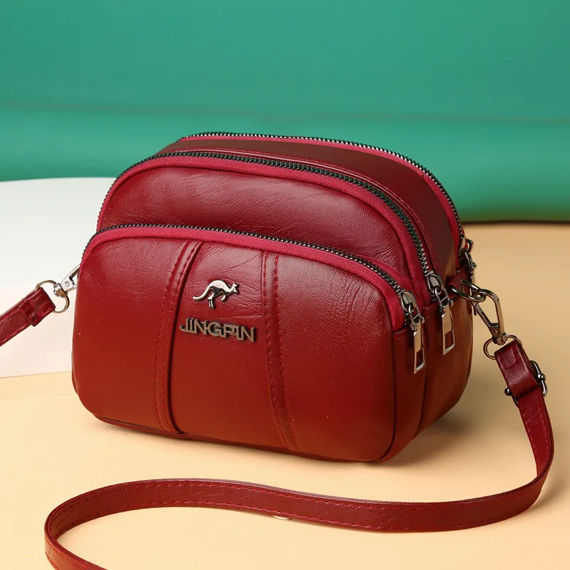 

Women New PU oft PU Crobody Mom Veratile Caual Ladie houlder lady cute ide pure bag