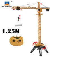 huina 1585 remote control alloy tower crane childrens electric remote control engineering truck model simulation toys for boys