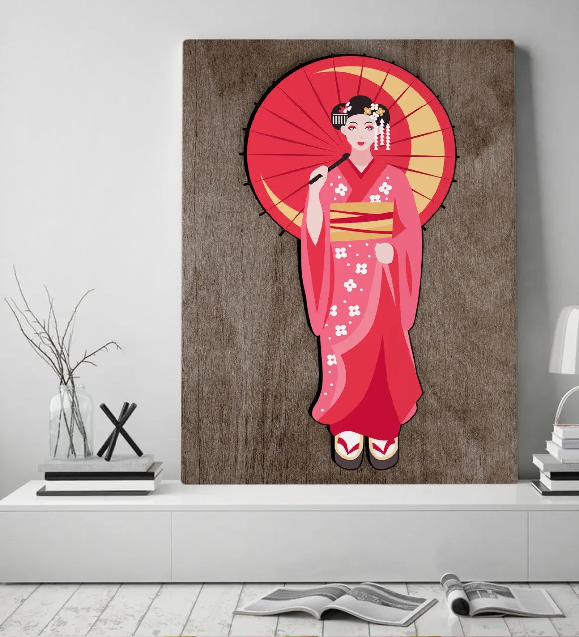 

Холщовый стол BK Home Geisha, 50x70 см-1