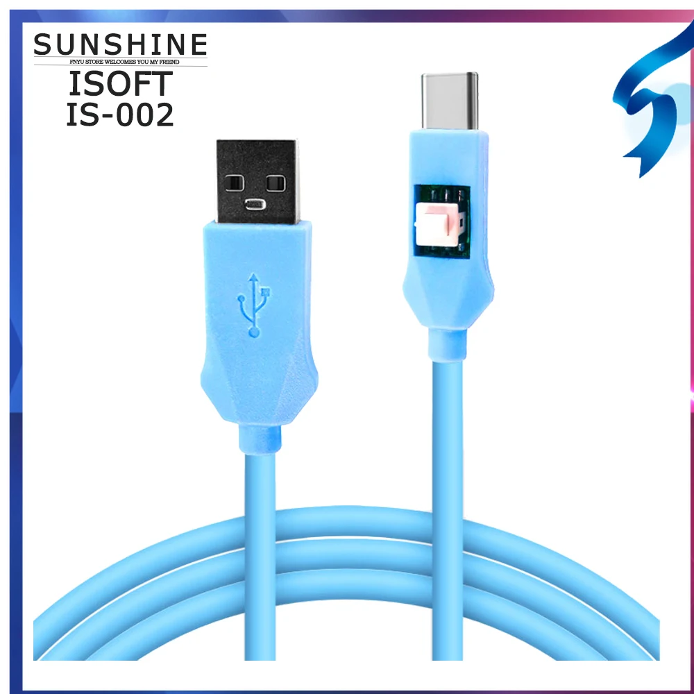 

HW Series Engineering Cable SUNSHINE ISOFT IS-002 Type-C for Huawei Phone 1.0 Port Date Transmission Fast Charging Repair Line