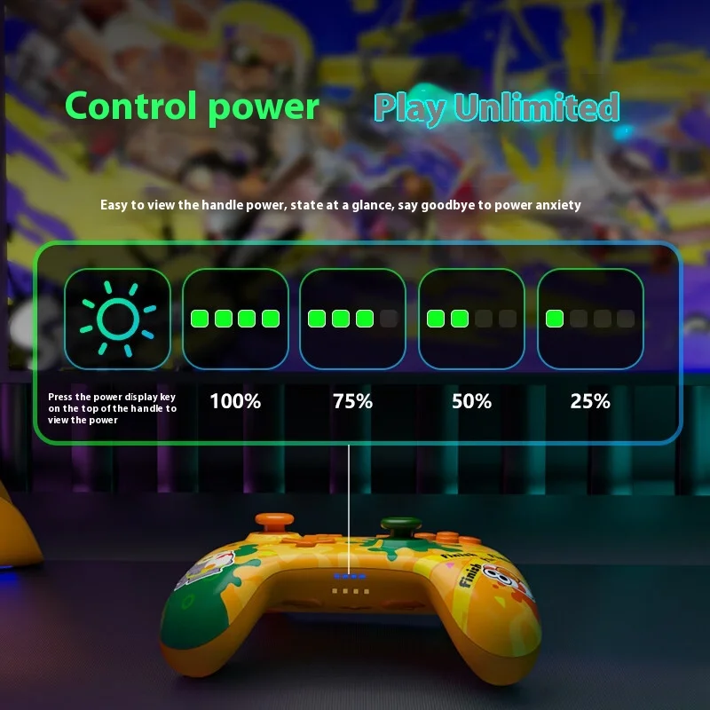 Игровой контроллер IINES с Bluetooth беспроводной многорежимный игровой