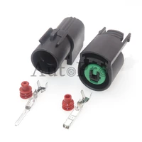 1 set 1 hole auto waterproof connector pb625 01027 pb623 01020 auto compressor plug car electric wire socket