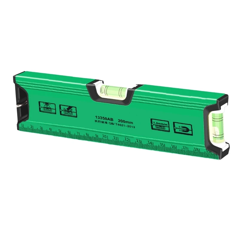 Карманный уровень Spirits Bubble Leveler с магнитным основанием Горизонтальная линейка