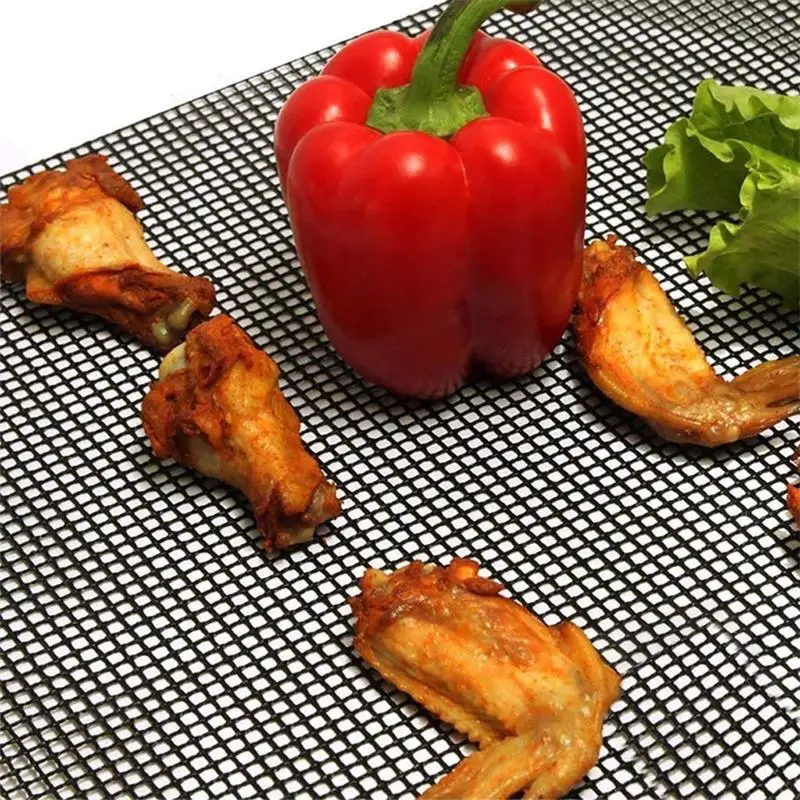 2 шт. антипригарные коврики для гриля и барбекю