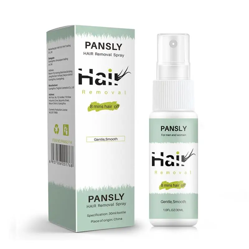 

Permanant Hair Removal Spray Hair Growth Inhibitor Armpit Legs Arms Painless Hair Remover Sprays Nourishes Repair Care Women Man