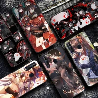 anime genshin impact hutao phone case for samsung s20 lite s21 s10 s9 plus for redmi note8 9pro for huawei y6 cover