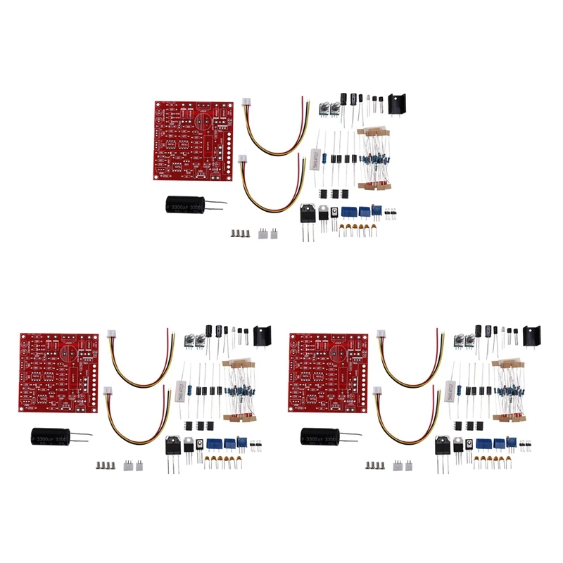 

Регулируемый источник питания постоянного тока 3X 0-30 в 2MA-3A, комплект «сделай сам», короткий с защитой