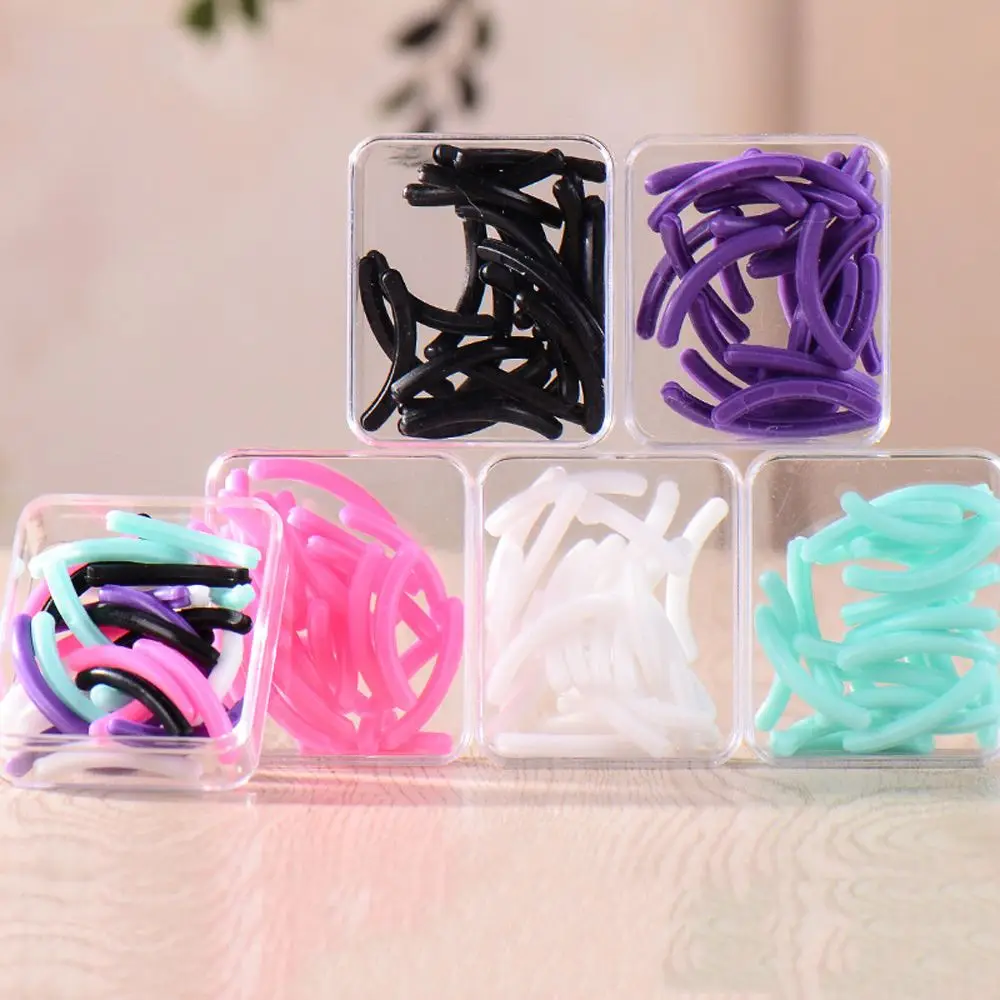 

Universal High Elastic Eye Makeup Tools Eyelash Clip Silicone Pad Eyelash Curler Refills Pads Curler Replacement Pads