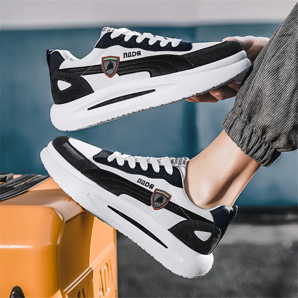

2022 Spring and Summer New Versatile Sports Shoes Mesh Breathable Thick Sole Casual Shoes High Quality Men's Sports Shoes