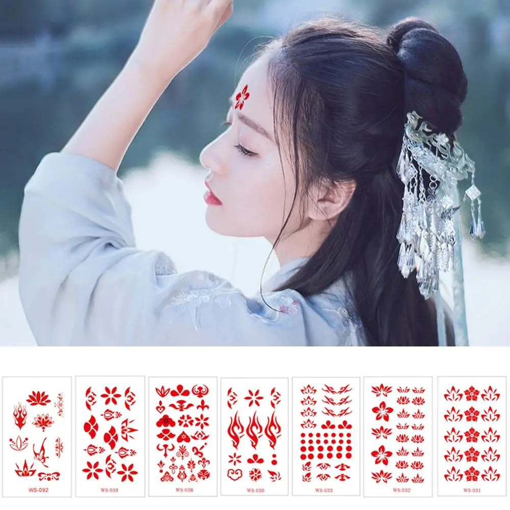 Классическая Милая пикантная тату-паста в стиле ретро для бровей старинные