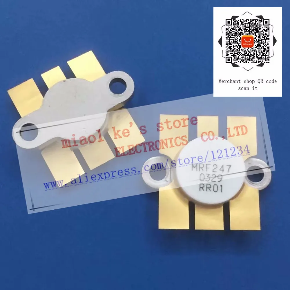 

MRF247 mrf247 [ 12.5V-36V 20A 75W 175MHz CASE 316-01 ] High quality original transistor