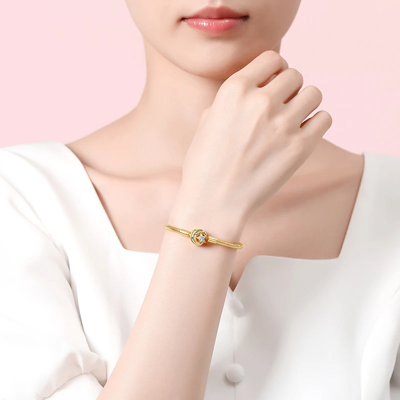 Женские браслеты Danturn из стерлингового серебра 925 пробы с изображением котенка