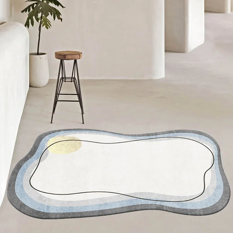 

Ковры нестандартные в японском стиле для гостиной, креативный декоративный прикроватный коврик для спальни, большой коврик, нескользящий в...