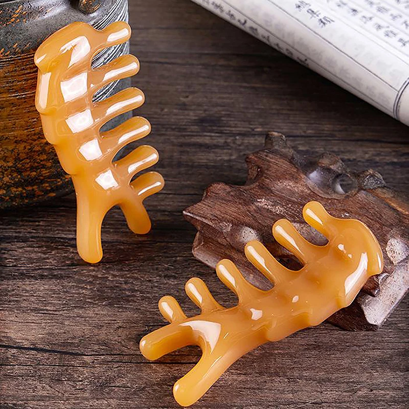 

Resin Nose Massager Head Cervical Spine Massage Hair Comb Gua Sha Board Promote Blood Circulation Dolphin Head Nose Lifting Tool