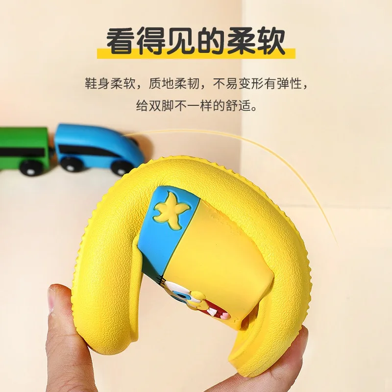 Детские тапочки с мягкой нескользящей подошвой