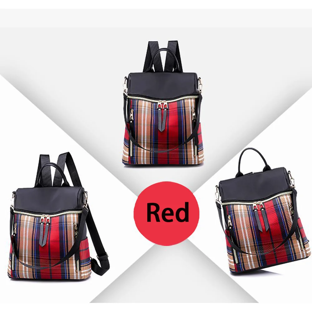 

Women's nylon cloth backpack, large capacity, European and American fashion