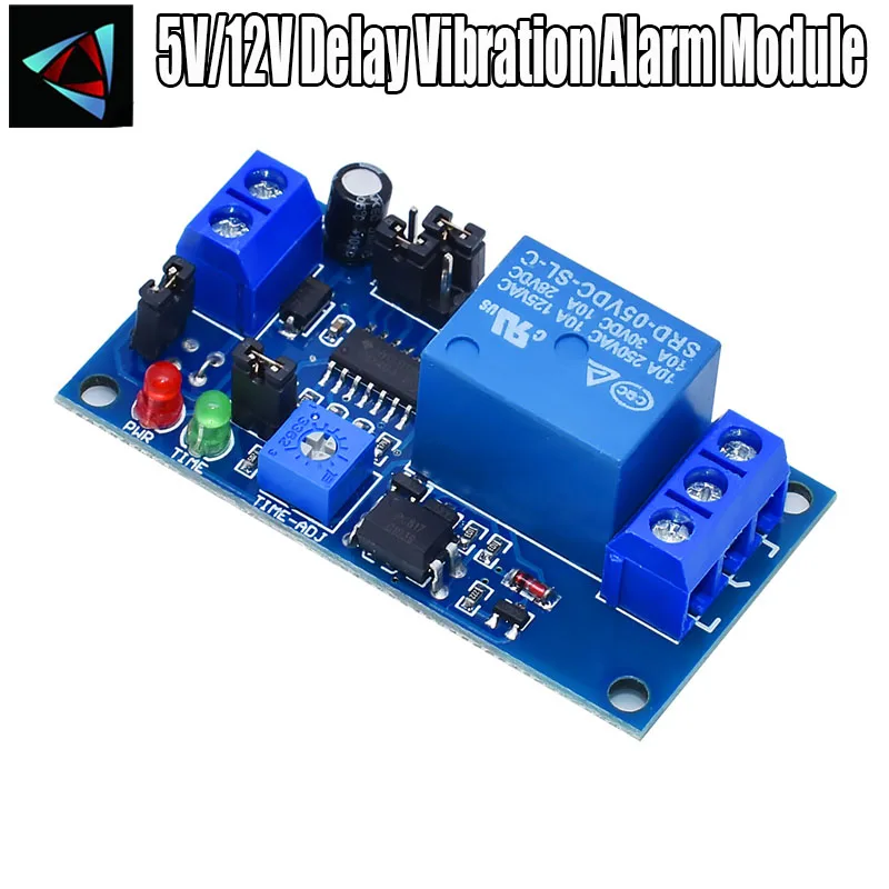 

Elay Relay Delay Turn On / Delay Turn Off Switch Module with Timer DC 50V 12V