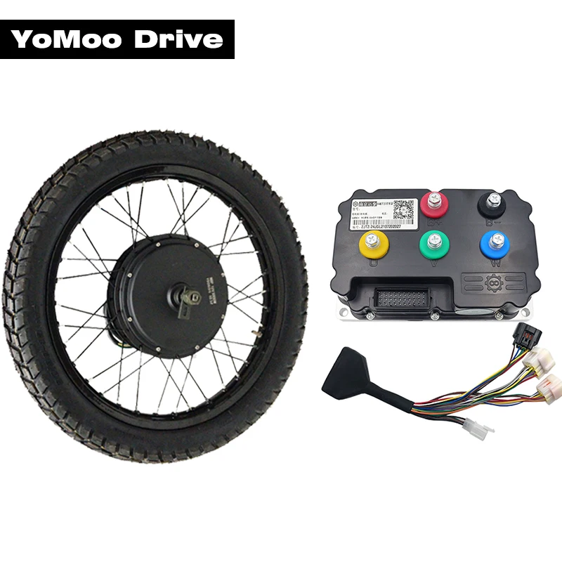 

Комплект двигателя для электровелосипеда QS 205, 3000 Вт, 18 ''19'' 21 '', обод с шиной и синусоидальной волной, контроллер ND72360-дисплей N7