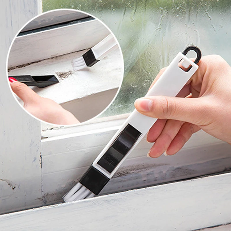 

Window Groove Cleaning Brush Computer Keyboard Gaps Cleaner Brush Nook Cranny Dust Shovel Window Track Clean Tools