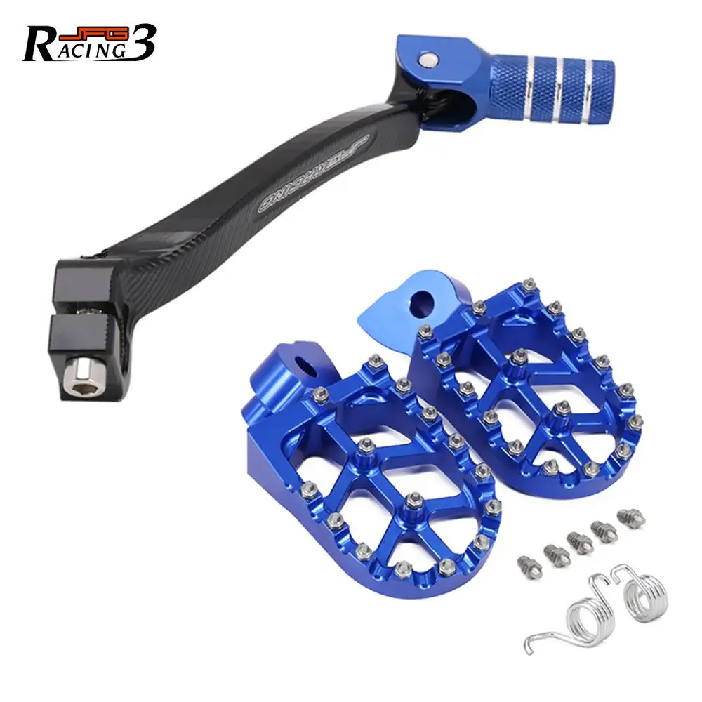 

Motorcycle CNC Gear Shift Shifter Lever Footpeg Pedal For YAMAHA YZ250F 2006-2013 WR250F 2008-2009 2011-2013 WR450F 2007-2015