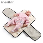 Пеленальный Коврик для младенцев, портативный складной моющийся Водонепроницаемый Матрас, коврик для переодевания, многоразовые дорожные подгузники, предметы первой необходимости для малышей