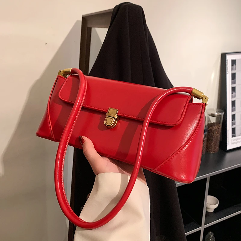 

LEFTSIDE Shoulder Side Bags for Women 2022 Trends Designer The Latest Small PU Leather Underarm Handbags and Purses Tote Bags