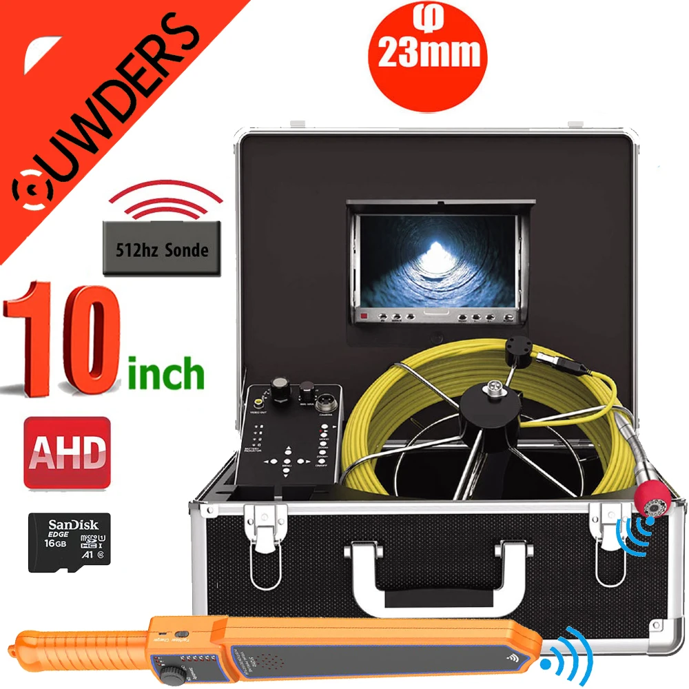 10inch 23mm 512hz sonde transmitter   locator Pipe wall Sewer Inspection Video Camera Drain Pipe Sewer Inspection Camera System