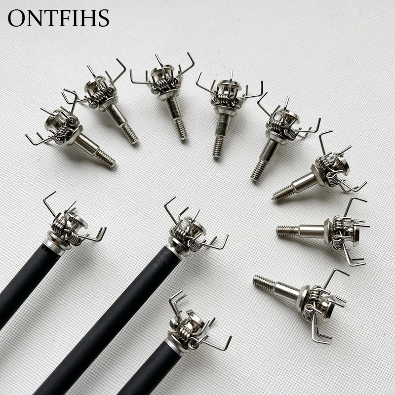 

6/12Pcs Judo Broadheads 100 Grains 4mm Screws Stainless Steel Arrow Point Arrowhead Hunting Archery For Compound Bow Target