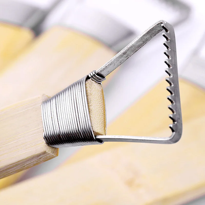 

1pcs Pottery Tool DIY Large Tooth Texture Sculpture Clay Sculpture Repair Tool