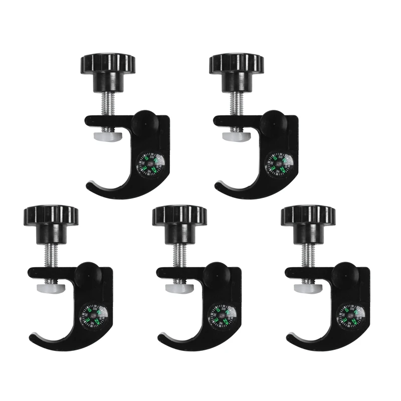 

5X New Corrosion-Resistant Gps Pole Clamp With Open Data Collector Cradle