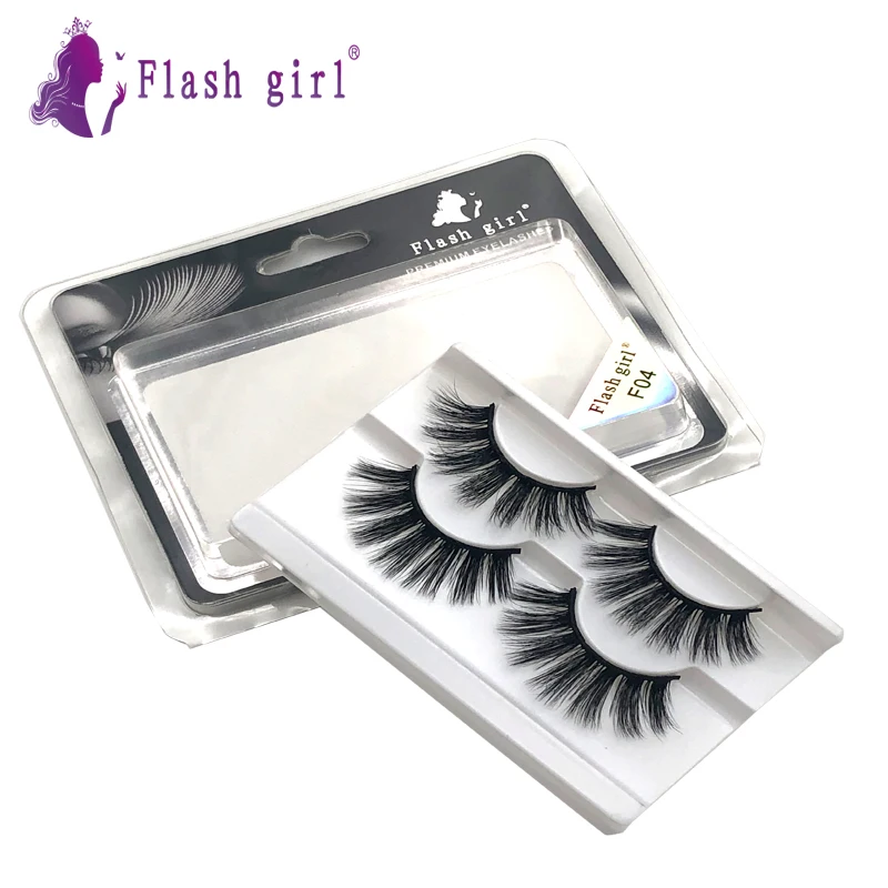 Ресницы Накладные из искусственной норки 2 пары |