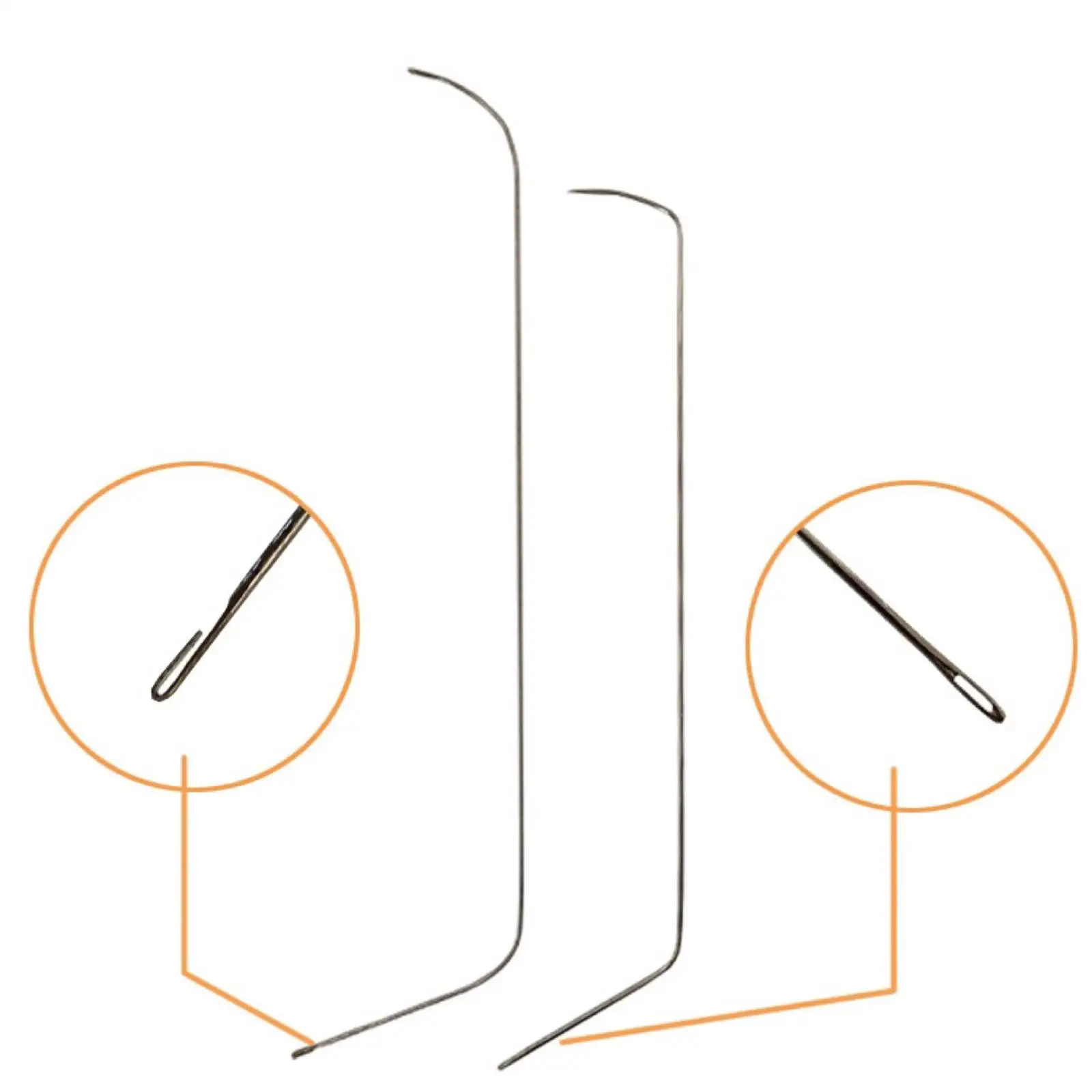 

Curved Beading Needles Beading Supplies Stainless Steel for Jewelry Making