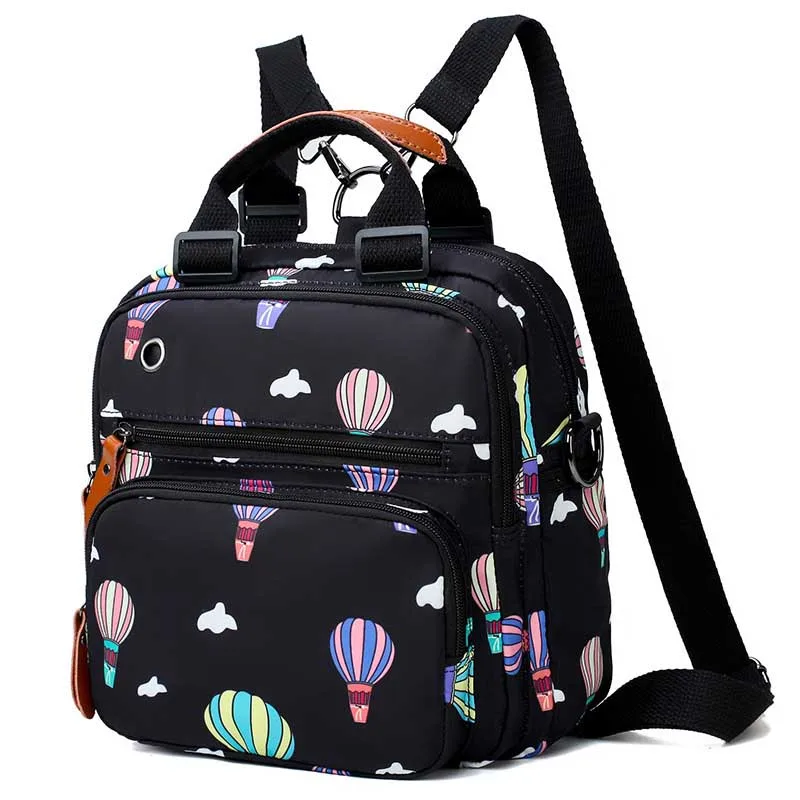 

Baby Diaper Bag Mummy Pregnancy Balloon Printed Backpack Large Capacity Newborn Nappy Bag Organizer Waterproof Maternity Bags