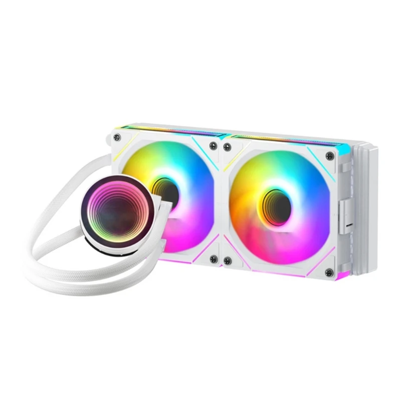 NA240/360 Эффективный радиатор жидкостного охлаждения ARGB для настольного процессора