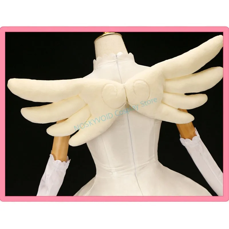 Костюм для косплея в стиле аниме Kinomoto Sakura, Cardcaptor Sakura, комплект боевой формы и карнавальный костюм с крыльями, Хэллоуин, CCS, наряд (art.: 3920cd78bb4ed) - 3920cd78bb4ed