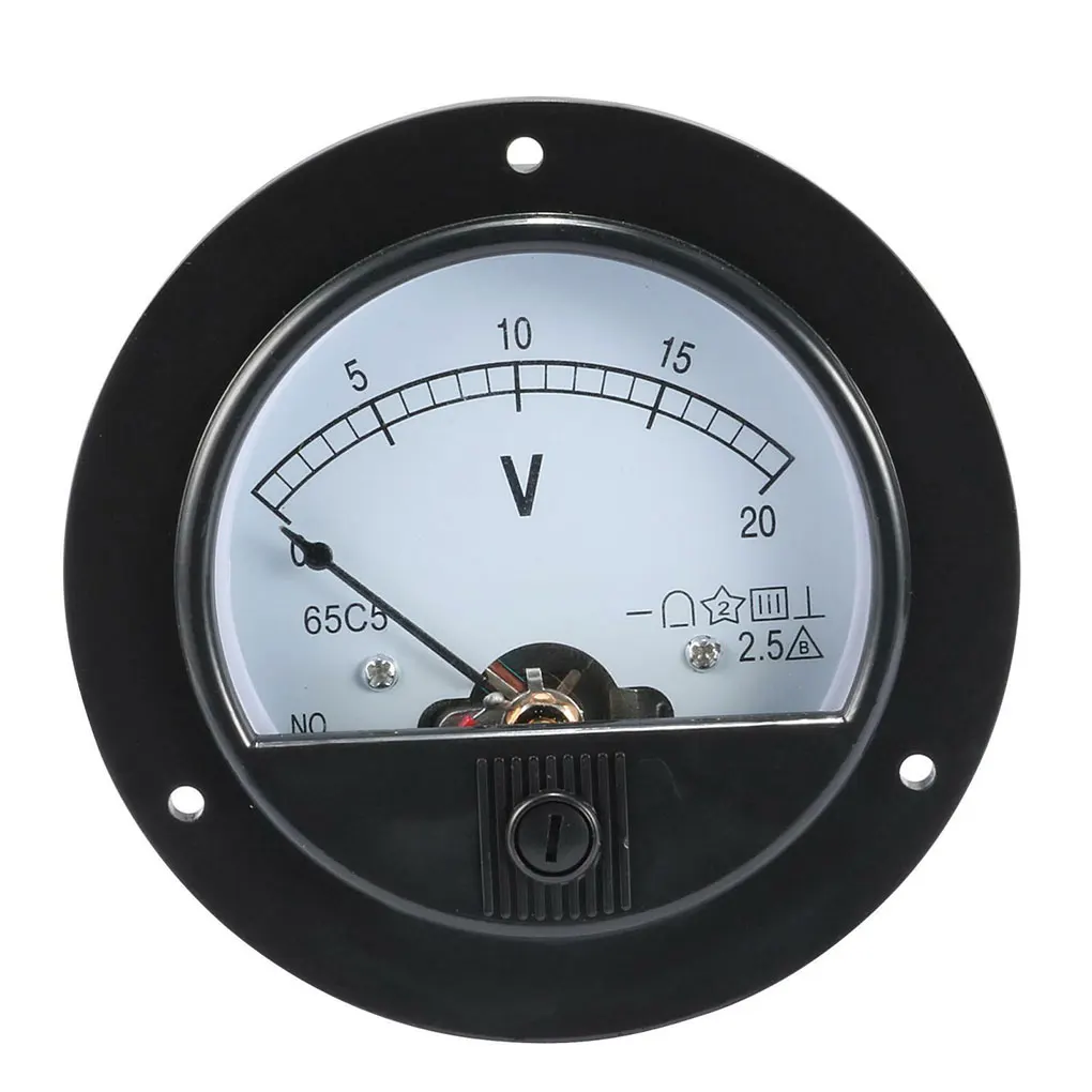 

Easy-to- Analog Voltage Meter For Convenient Voltage Monitoring Ease Of Voltmeter Voltage Meter Analog Voltmeter