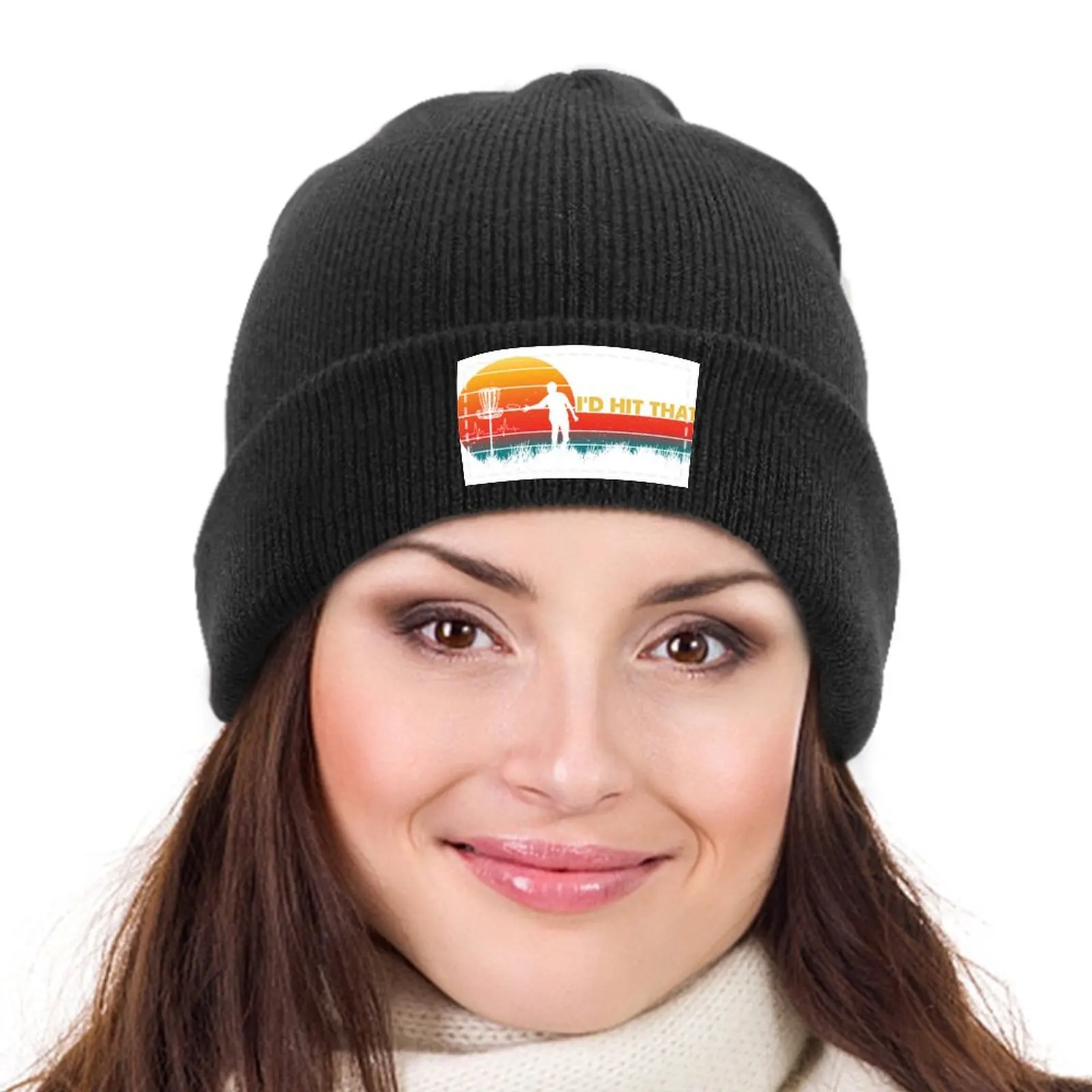 Вязаная кепка в стиле ретро для диск-гольфа люксовый бренд солнечная шляпа с