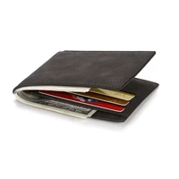 black leather business card holder ultra thin men card holder rfid wallet slim wallet women mini purse coin purse for women