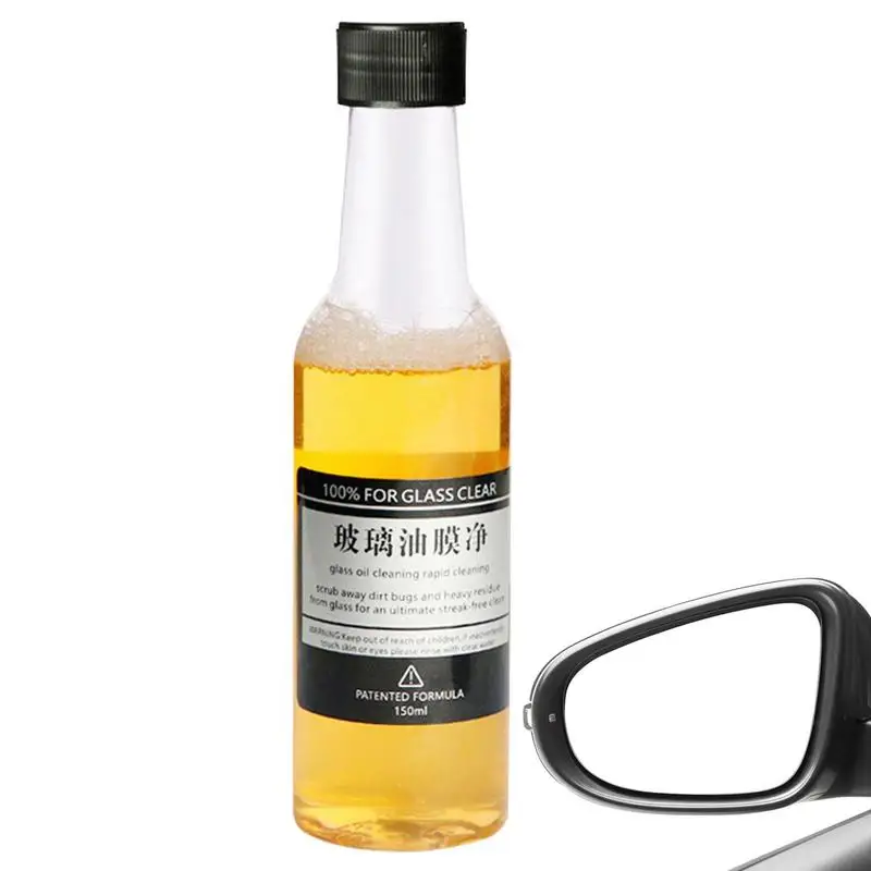 

Средство для удаления пятен на стекле автомобиля