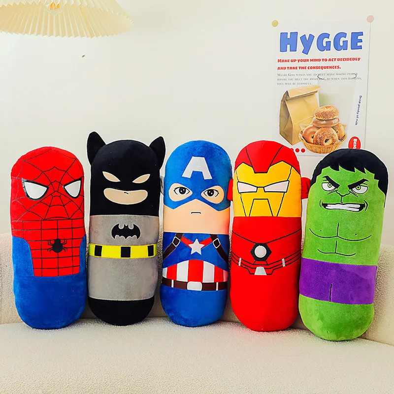 Bandai новая плюшевая кукла Мстители Человек-паук мягкая игрушка Железный человек