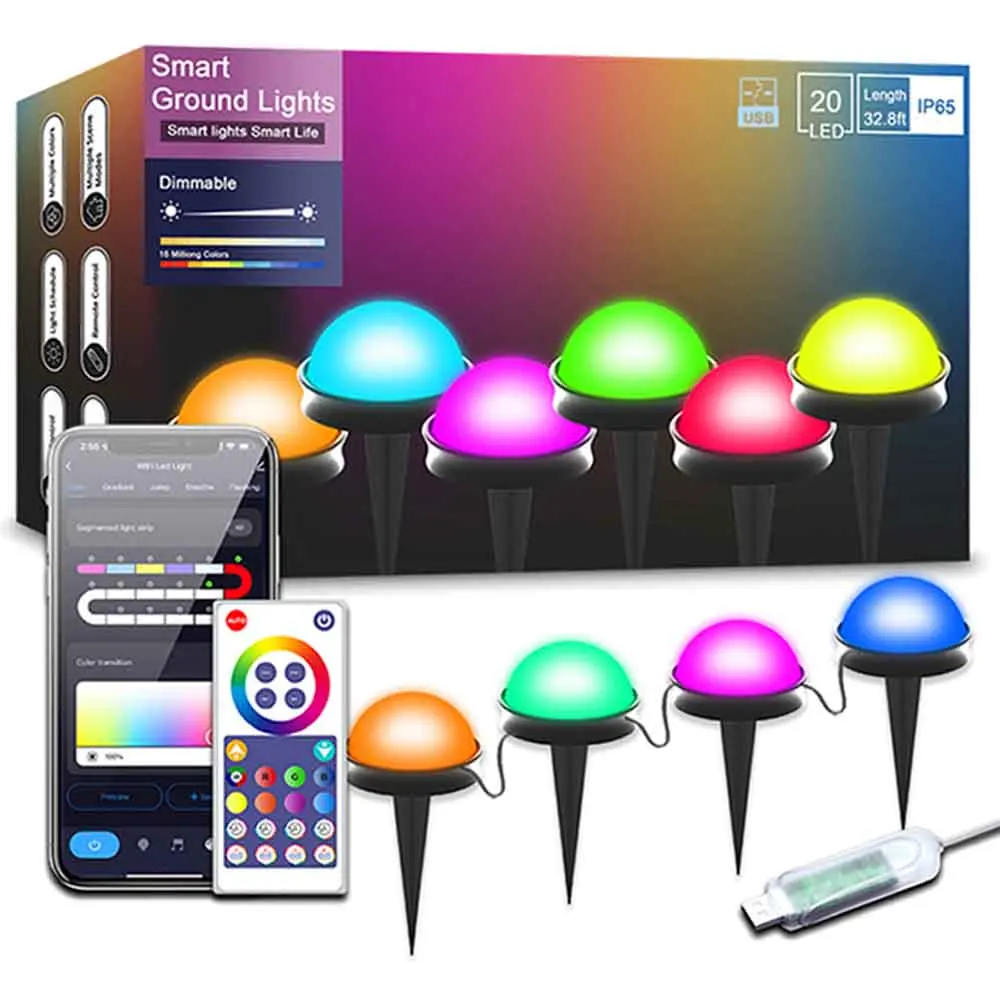 

Умный светодиодный светильник YSRSAI IP65 10м 20 лампочек