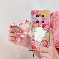 pink graffiti boys flower phone case for huawei p40 p30 silicone phone case for huawei mate 30 40 pro nova phone protector case