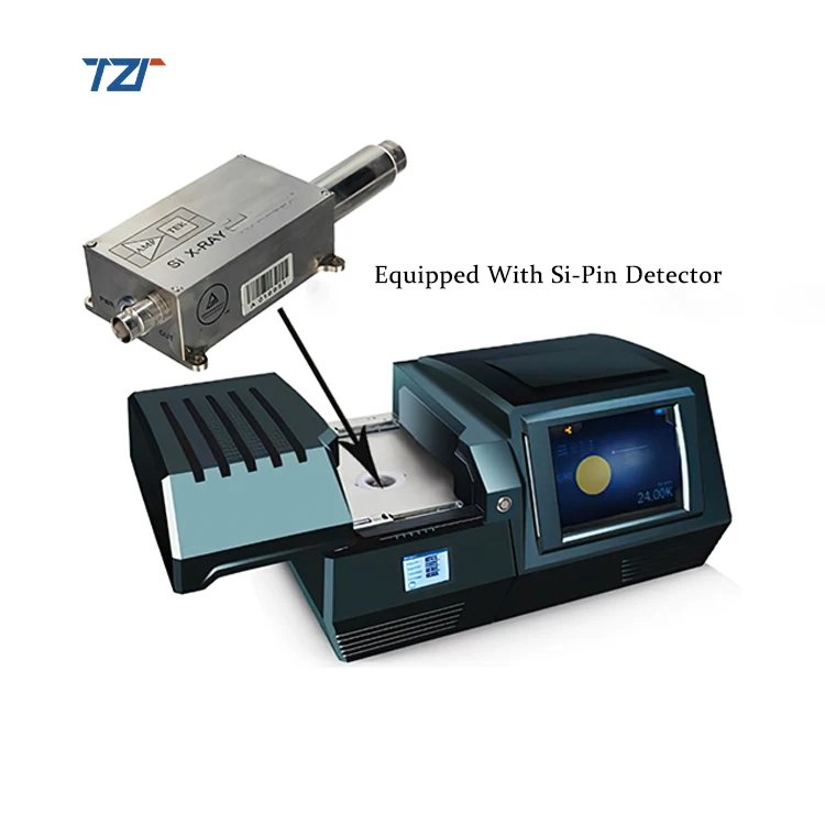TZT-9600 Precious Metal Gold Testing Machines Analyzer X Ray Spectrometer Machine Tester Xrf Heavy Element Spectrum |