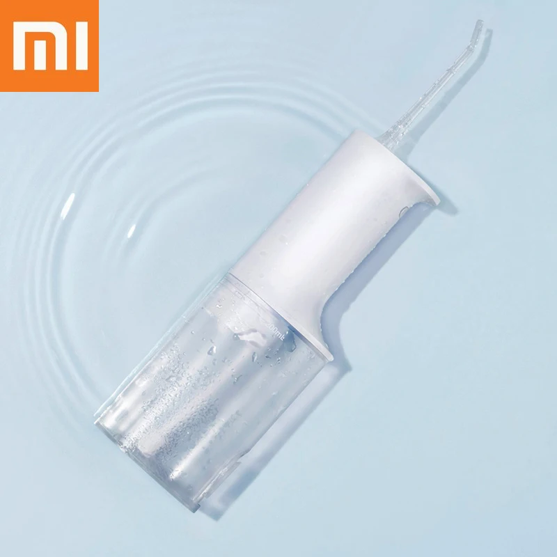 

Ирригатор полости рта Xiaomi Mijia, 200 мл, 4 модели, зарядка по USB