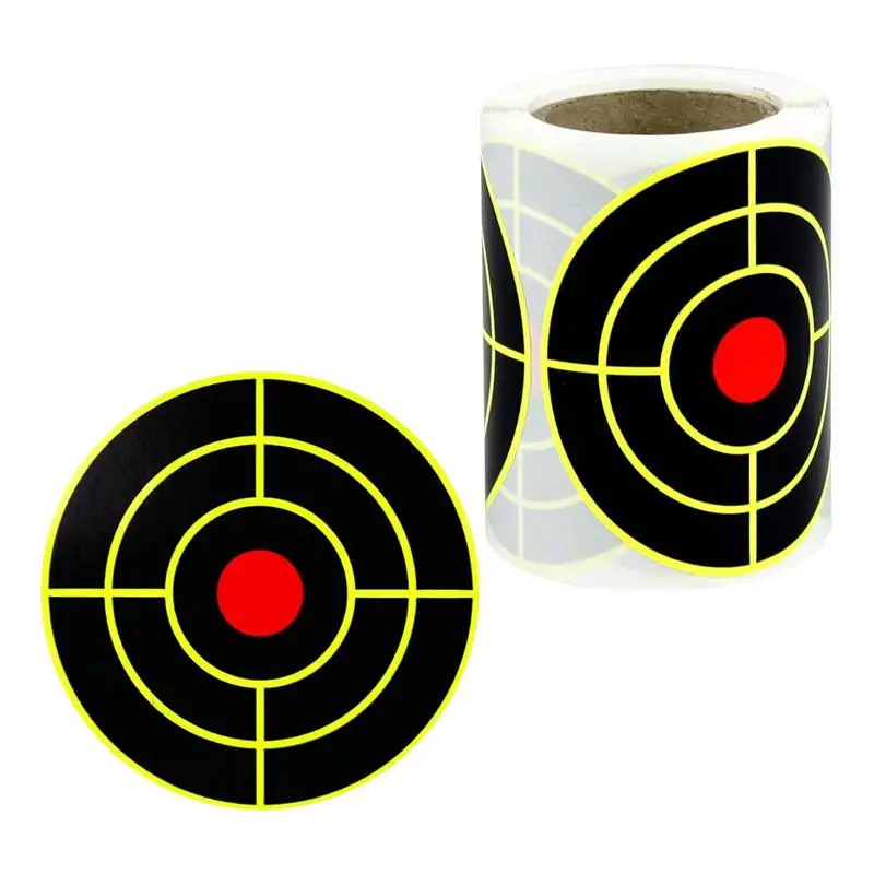 

Paper Target Stickers Sticky Paper Reactive Stickers Self Adhesive Shot Target Stickers Splatter Targets Stickers For Duel Tree