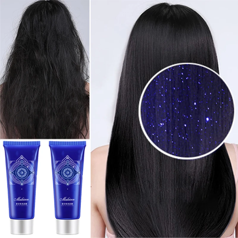 

80g Keratin Hair Mask Magical 5 Seconds Repair Damage Frizzy Treatment Scalp Hair Root Shiny Balm Straighten Soft Care Product