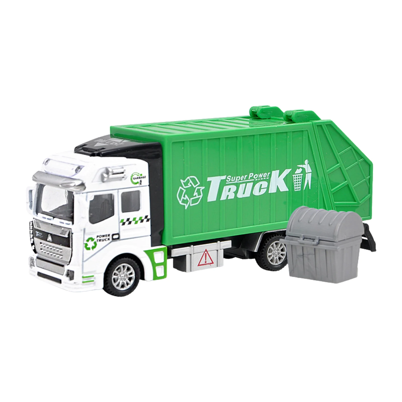 

Garbage Truck Educational Toy Simulation Cleaning Educational Toy Car Children's Favorite Toy Car With Pull Back Function